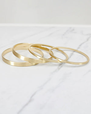 *FINAL SALE* Grace & Lace | Stacked Bangles | One Size