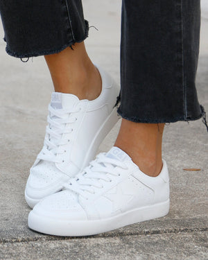 Grace & Lace | Star Sneakers | White