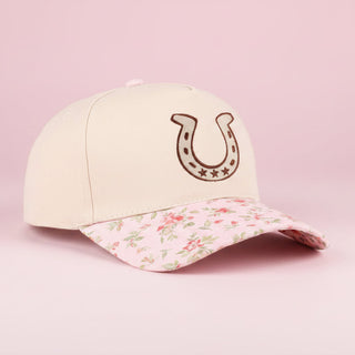 *NEW* Lady Luck Two Tone Hat | Floral