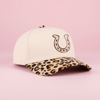 *NEW* Lady Luck Two Tone Hat | Leopard