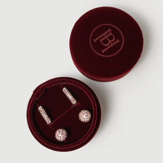 *NEW* Hillberg & Berk | Venetian Blush Always On Sparkle Hoops and Studs Gift Set