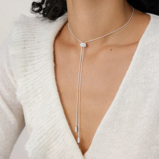 *NEW* Hillberg & Berk | Sparkle Bolo Tie Necklace