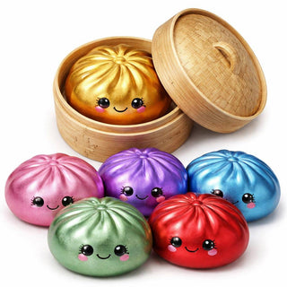*NEW* Mystery Squishy Dumpling | Metallic Colours