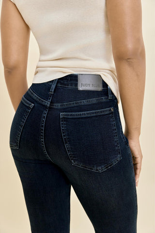 *NEW* Judy Blue | High Rise Charlotte Flare Dark Deep Indigo | PETITE