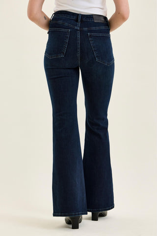 *NEW* Judy Blue | High Rise CHARLOTTE Flare | Dark Deep Indigo