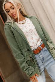 *NEW* Ampersand | Grab & Glow Jacket | Moss
