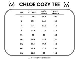 *NEW* Chloe Cozy Tee | Hot Pink