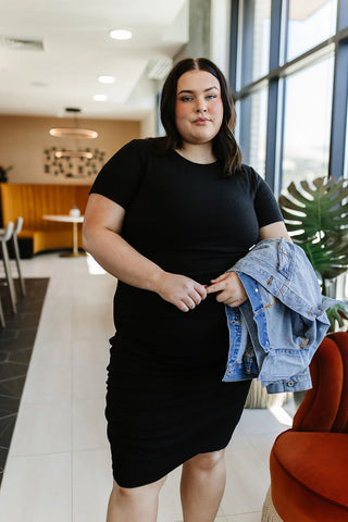 *RESTOCK* Ampersand | Better Than Basic Dress | Raven