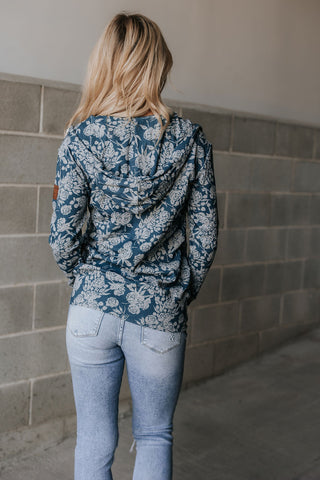*NEW* Ampersand | Fullzip Sweatshirt | Twilight Blooms