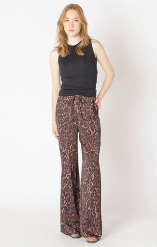 DEX | Eden Printed Flowy Pant | Tonal Animal