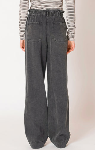 DEX | All Set Wide Leg Denim Pant | Washed Black