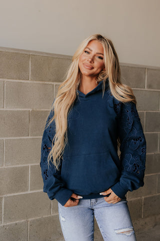 *NEW* Ampersand | University Hoodie | Love Story | Midnight Blue