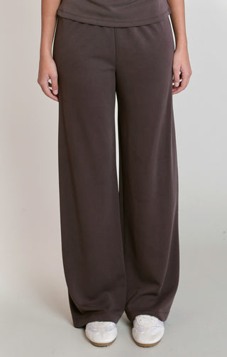 *NEW* DEX | Elsie Wide Leg Cozy Pant | Soft Brown