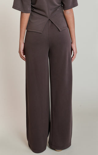 *NEW* DEX | Elsie Wide Leg Cozy Pant | Soft Brown