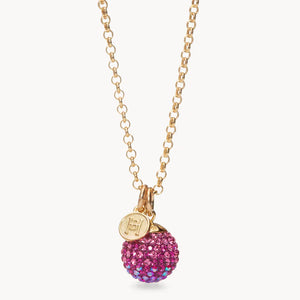 Hillberg & Berk | Sparkle Ball Long Necklace Pendant