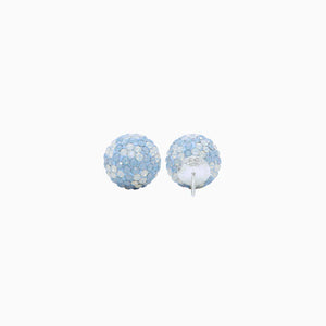 Hillberg & Berk | Sparkle Ball Stud Earrings | 12mm
