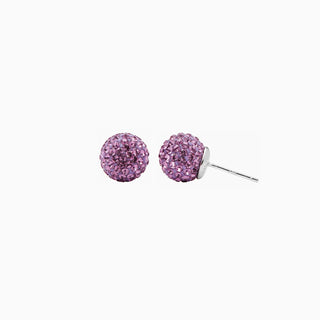 *NEW* Hillberg & Berk | Birthstone Sparkle Ball Stud Earrings | 10mm