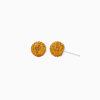 *NEW* Hillberg & Berk | Sparkle Ball Stud Earrings | 10mm
