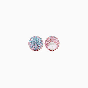 Hillberg & Berk | Sparkle Ball Stud Earrings | 12mm