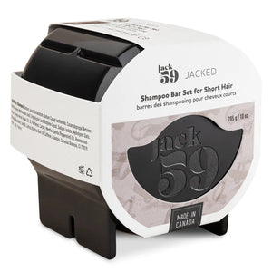 Jack 59 | Gift Sets | 2 bars + 1 Black Shower Container