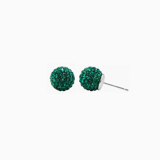 *NEW* Hillberg & Berk | Birthstone Sparkle Ball Stud Earrings | 10mm