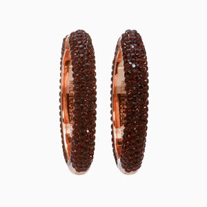 Hillberg & Berk | Sparkle Hoop Earrings | Large