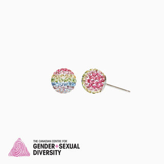 *NEW* Hillberg & Berk | Sparkle Ball Stud Earrings | 10mm