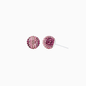 Hillberg & Berk | Sparkle Ball Stud Earrings | 10mm