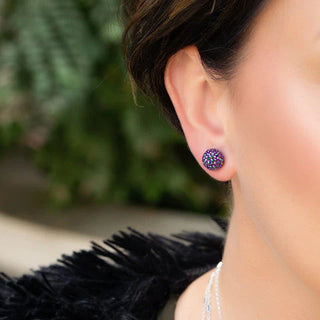 *NEW* Hillberg & Berk | Sparkle Ball Stud Earrings | 8mm