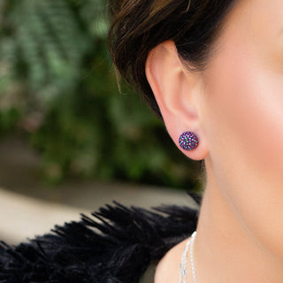*NEW* Hillberg & Berk | Sparkle Ball Stud Earrings | 10mm