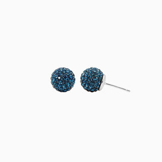 *NEW* Hillberg & Berk | Birthstone Sparkle Ball Stud Earrings | 10mm