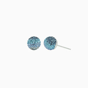 Hillberg & Berk | Sparkle Ball Stud Earrings | 10mm