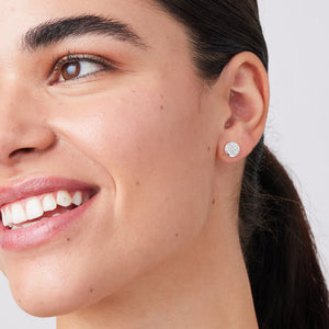 Hillberg & Berk | Sparkle Bezel Stud Earrings